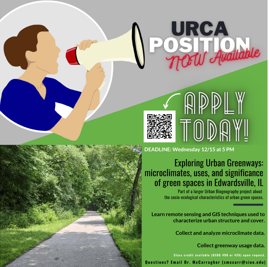 CHECK IT OUT: Now Accepting Spring 2022 URCA Research Assistant&nbsp;Applicants!